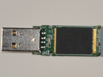 Флешка с микросхемой памяти в корпусе BGA-52